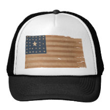 Drapeau américain avec 32 étoiles casquette
