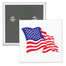 Drapeau américain badges
