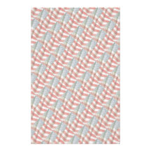 Drapeau américain carrelé de motif papier à lettre personnalisé