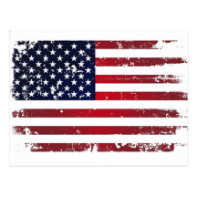 Drapeau américain cartes postales