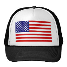 Drapeau américain casquette de camionneur