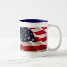 Drapeau américain mug