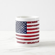 Drapeau américain mugs à café