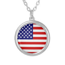 Drapeau américain pendentifs
