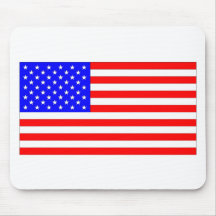 DRAPEAU AMÉRICAIN TAPIS DE SOURIS