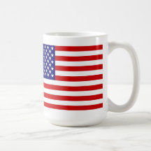 Drapeau américain tasse à café