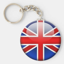 Drapeau anglais 2,0 porte-clé
