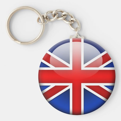 Drapeau anglais 2,0 porte-clé