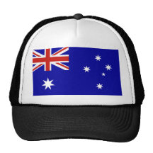 Drapeau australien casquette de camionneur
