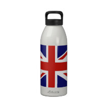 Drapeau britannique bouteille