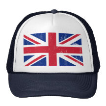 Drapeau britannique BRITANNIQUE de l'anglais de la Casquette De Camionneur