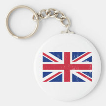 Drapeau britannique BRITANNIQUE de l'anglais de la Porte-clé