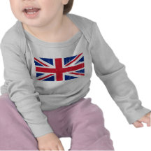 Drapeau britannique BRITANNIQUE de l'anglais de la T-shirt