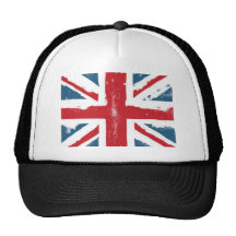 Drapeau britannique casquettes