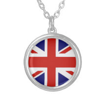 Drapeau britannique colliers