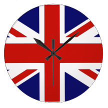 Drapeau britannique horloges
