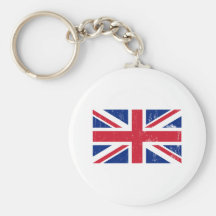 Drapeau britannique Keychain d'Union Jack Porte-clé