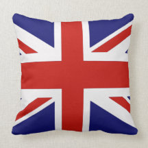 Drapeau britannique oreillers