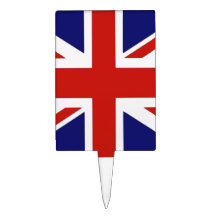 Drapeau britannique pique à gâteau