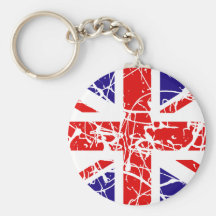 Drapeau BRITANNIQUE Porte-clef