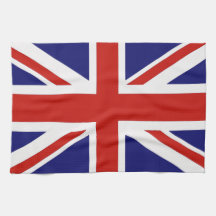 Drapeau britannique serviette pour les mains
