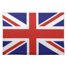 Drapeau britannique sets de table