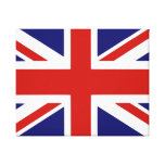 Drapeau britannique toiles tendues sur châssis