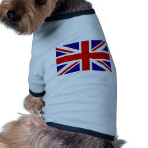 Drapeau BRITANNIQUE Tee-shirts Pour Animaux Domestiques