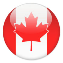 Drapeau canadien 2,0 autocollants