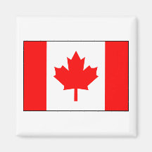 Drapeau canadien aimants pour réfrigérateur