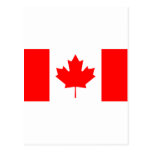 Drapeau canadien cartes postales