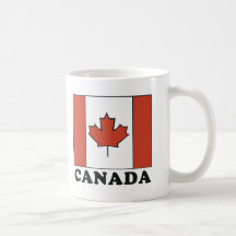 Drapeau canadien mugs