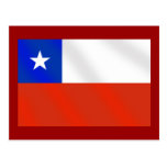 Drapeau chilien des chemises et des cadeaux du Chi Carte Postale