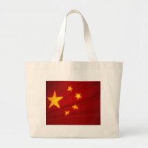 Drapeau chinois sacs en toile
