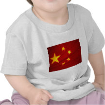 Drapeau chinois t-shirts