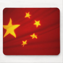 Drapeau chinois tapis de souris