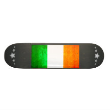 Drapeau coloré d'Irlandais de contraste Planches À Roulettes Customisées