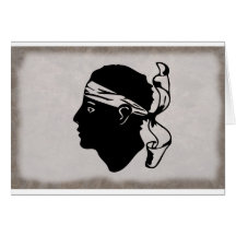 Drapeau Corse Carte De Vœux