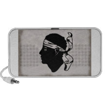 Drapeau Corse Haut-parleur Notebook