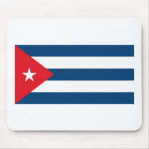Drapeau cubain Mousepad Tapis De Souris