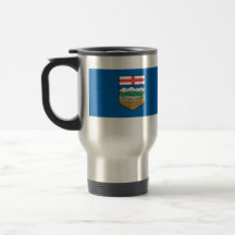 Drapeau d'Alberta (version alternative) Tasses