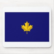 Drapeau d'alternative de commodore du Canada Tapis De Souris