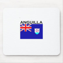 Drapeau d'Anguilla Tapis De Souris