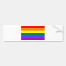 Drapeau d'arc-en-ciel adhésif pour voiture