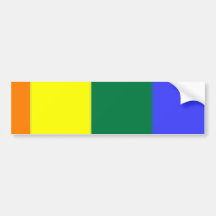 Drapeau d'arc-en-ciel de gay pride autocollants pour voiture