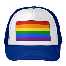 Drapeau d'arc-en-ciel de gay pride de LGBT Casquette De Camionneur
