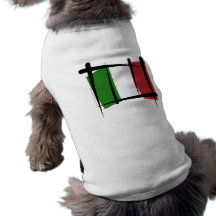 Drapeau de brosse de l'Italie Manteaux Pour Animaux Domestiques