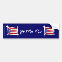 Drapeau de brosse de Porto Rico Adhésif Pour Voiture