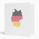 Drapeau de carte de l'Allemagne