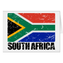 Drapeau de cru de l'Afrique du Sud Cartes